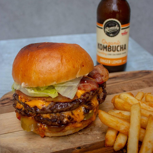 Free Burger Fries photo and picture