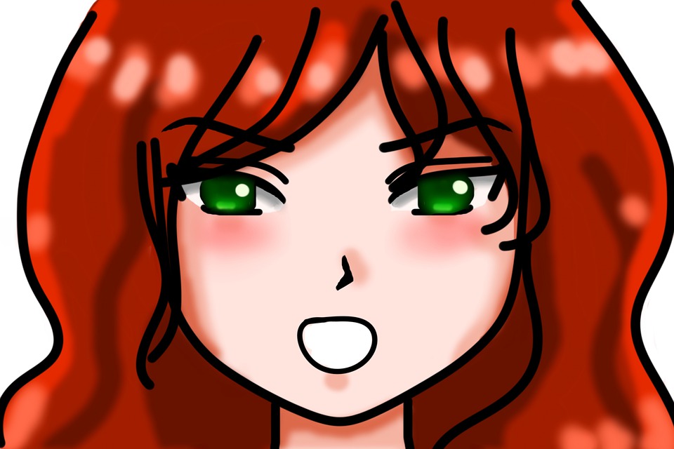 女の子 目 赤面 Pixabayの無料画像