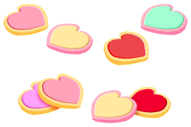 Free Cookies Valentine illustration and picture