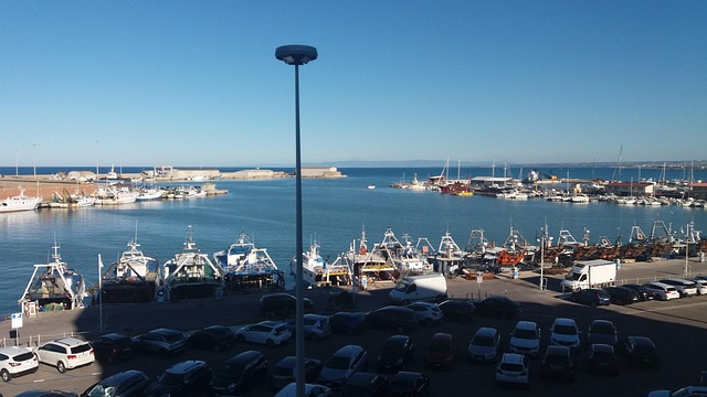 Termoli, Italië, Zee, Boten, Landschap