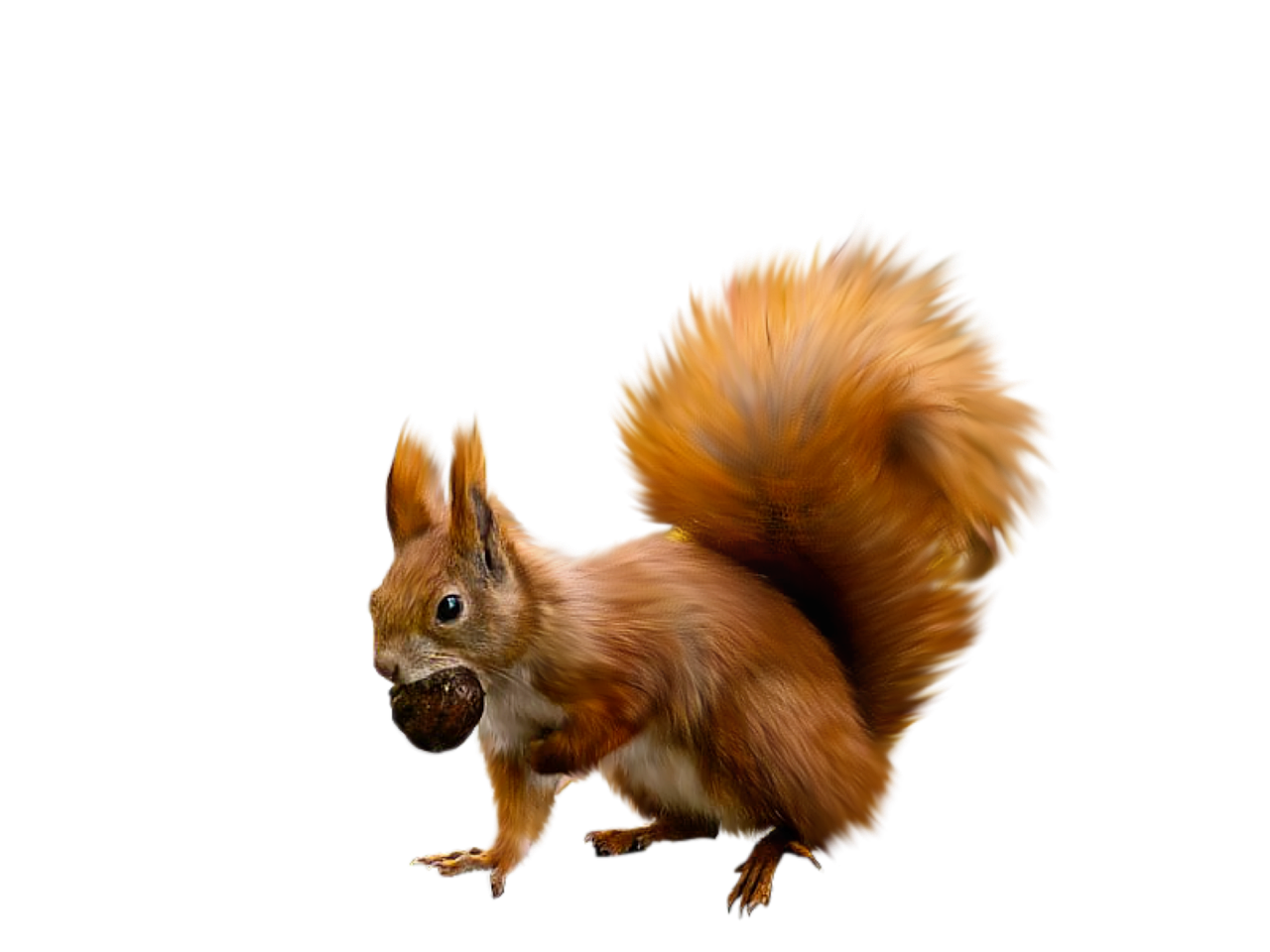 Download Squirrel Nut Animal RoyaltyFree Stock Illustration Image