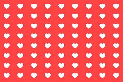 Free Background Hearts vector and picture