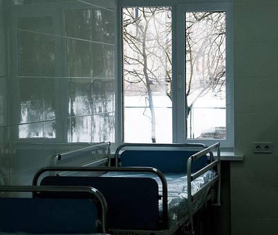 Bed, Room, Interior, Window, Office