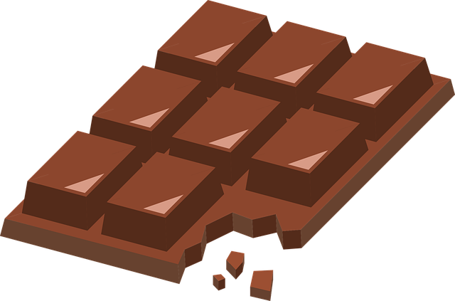 Free chocolate food icon vector