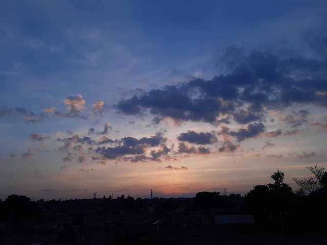 Free Dusk Clouds photo and picture
