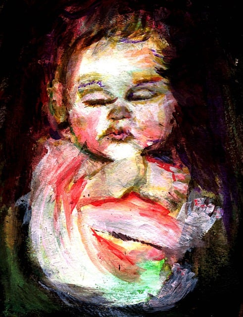 Free Baby Sleep illustration and picture