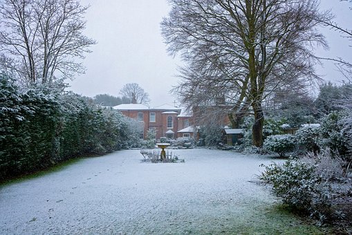 England, Schnee, Winter, Essex