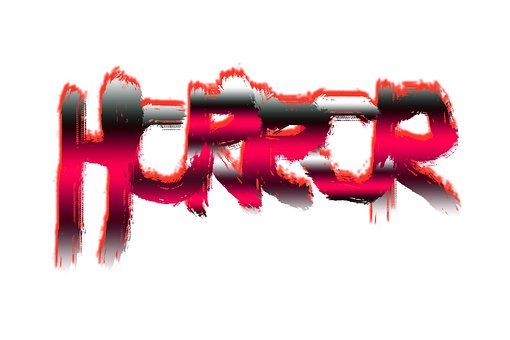 Free Horror Text illustration and picture