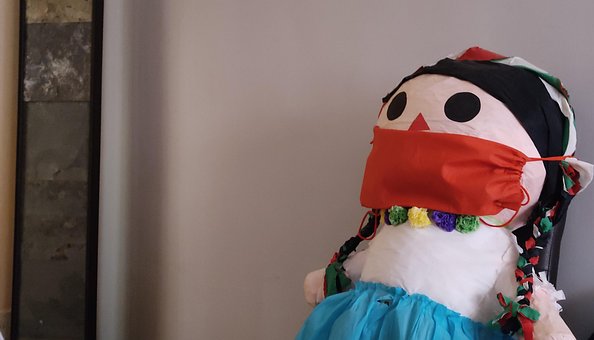 Free Doll Face Mask photo and picture