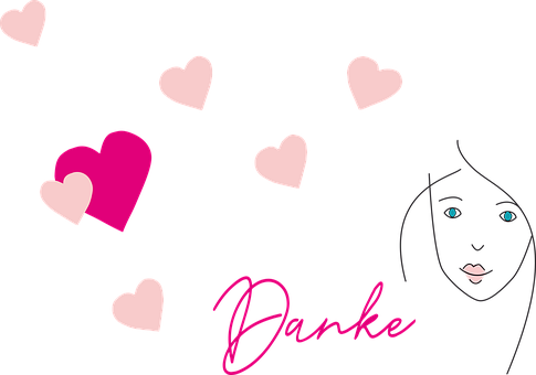 Danke, Herzen, Romantisch, Liebe
