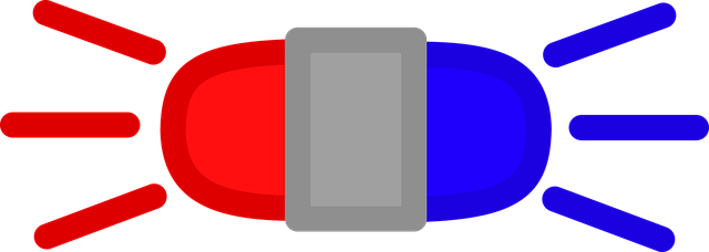 Free police patrol car illustration