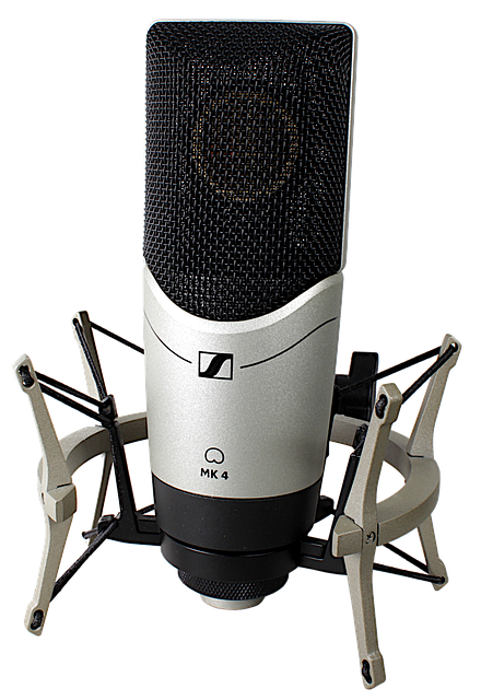 Free microphone condenser microphone large diaphragm microphone illustration