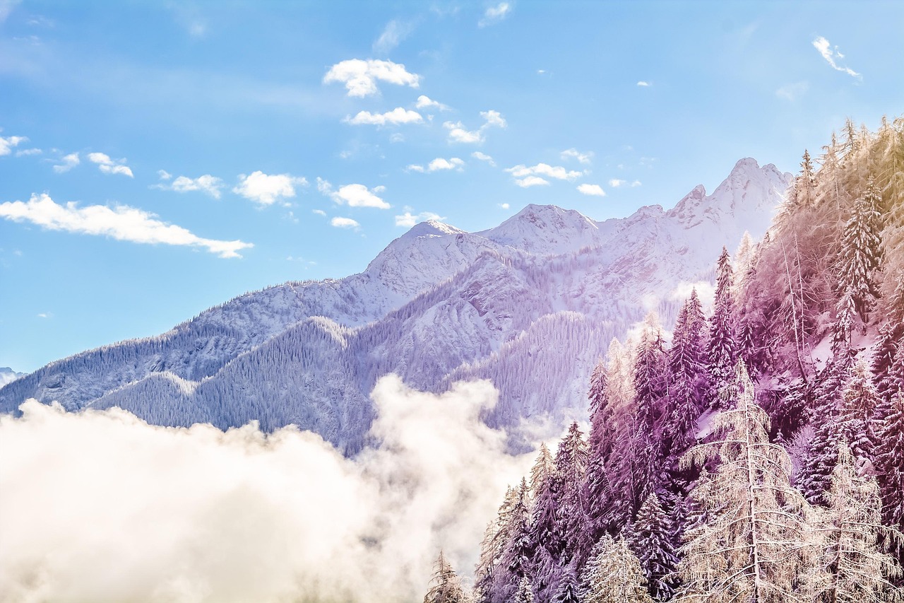 Mountains - free online jigsaw puzzle photo