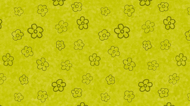 Free flowers floral doodle illustration