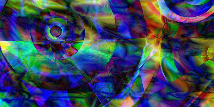 Free Blue Green illustration and picture