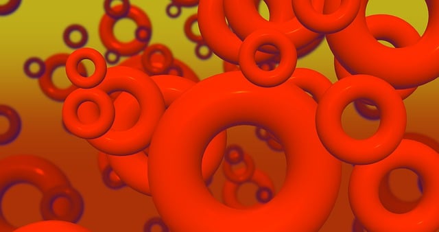 Free circles bagels wheels illustration