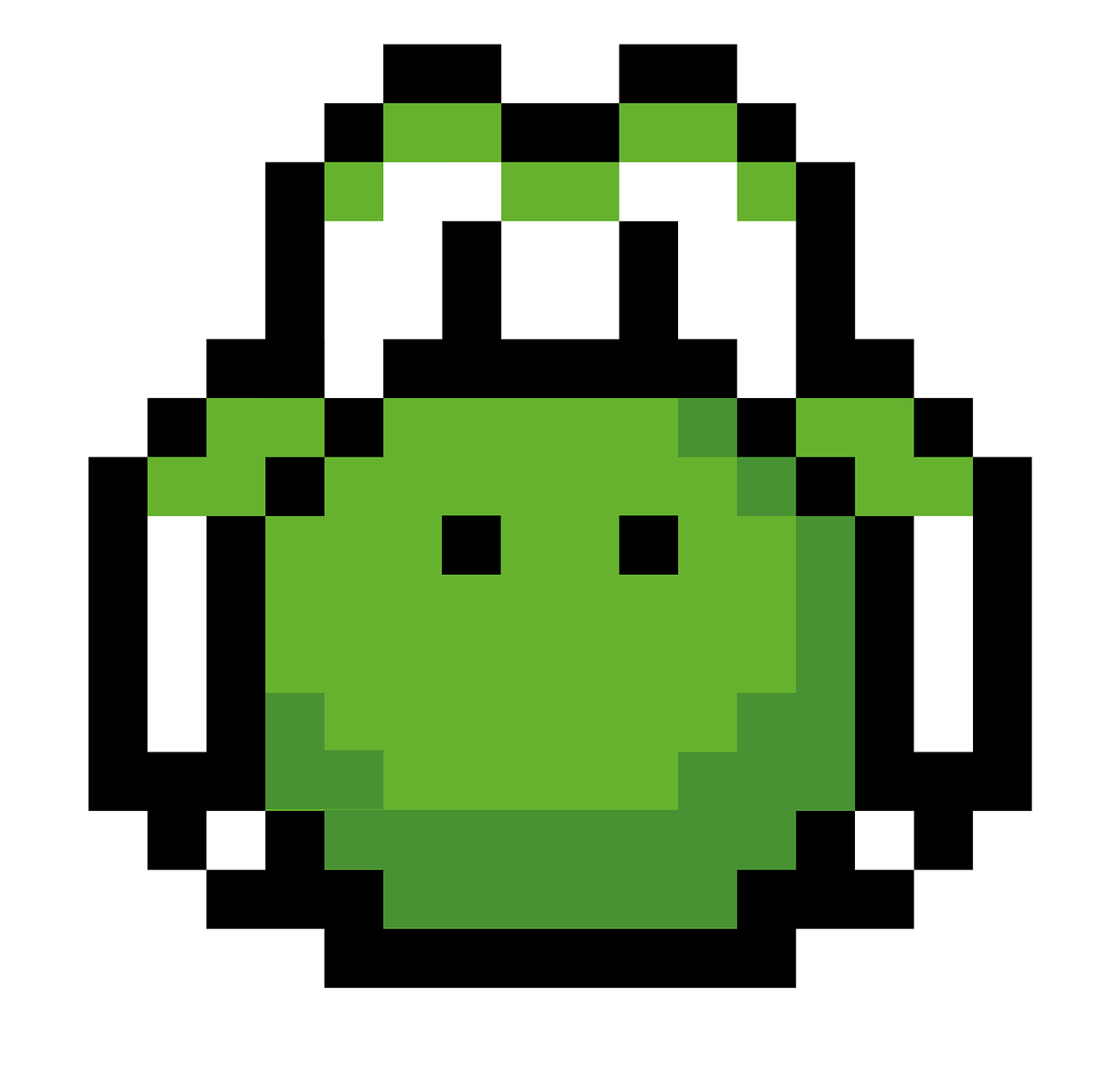 Yoshi Head Pixel Art Yoshi Head Pixel Art
