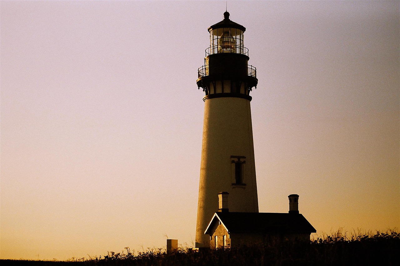Lighthouse Coast Sunset Free photo on Pixabay Pixabay