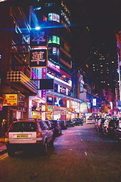 Klingenläufer, Cyberpunk, Neon Lights