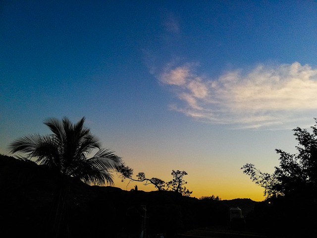 Solnedgang, Natur, Telefon