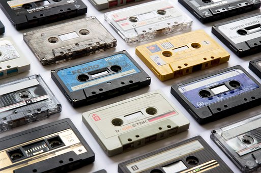 Kassetter, Bånd, Musik, Lyd, Årgang