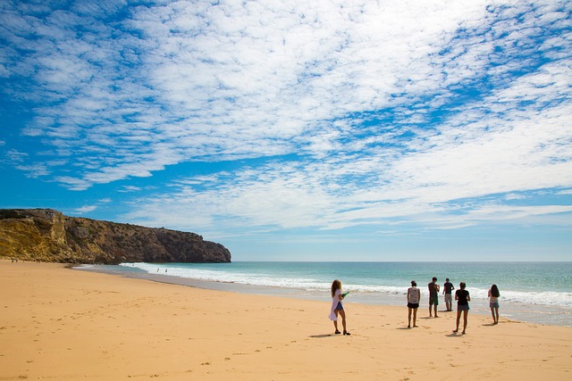 Portugal, Strand, Ocean, Algarve, Hav
