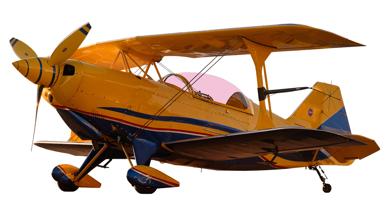 Flugzeug, Doppeldecker, Luftfahrt