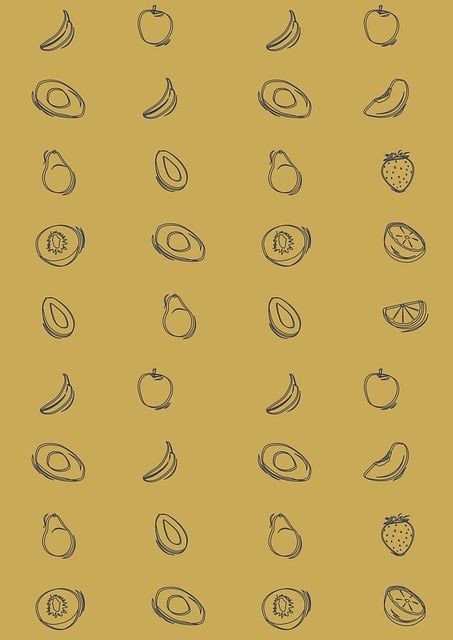 Frukt, Eple, Jordbær, Banan, Kiwi