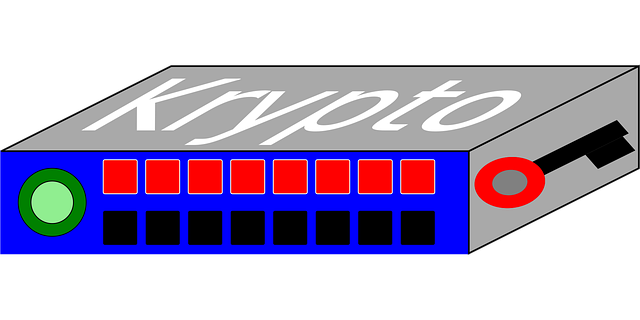 Free crypto device encryption router vector