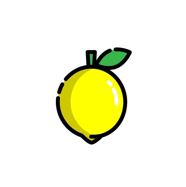 Limão, Fruta, Ícone, Amarelo Limão