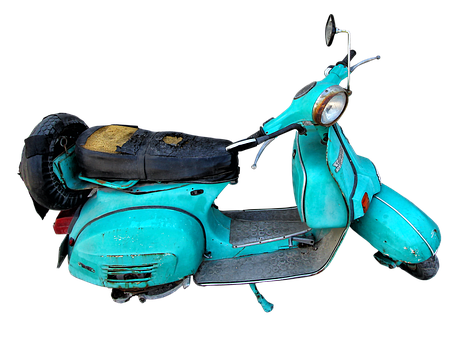 Vechi, Motocicletă, Ramolit, Rugini