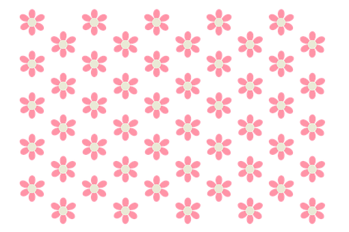 Free Flowers Pattern illustration and picture
