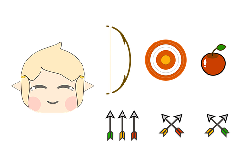 Free Goalkeeper Arrows illustration and picture