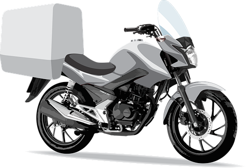 Free Motorcycle Motorcycle Trunk vector and picture