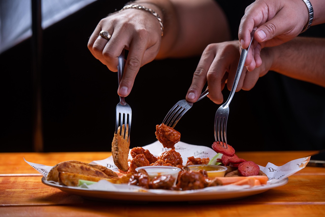 Food Chicken Wings Fork Free photo on Pixabay Pixabay