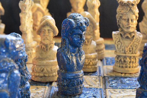 Free Chess Blue Queen photo and picture