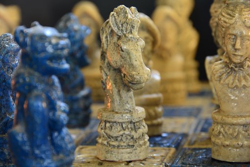 Free Chess White Horse photo and picture