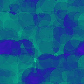 Free Hearts Pattern illustration and picture
