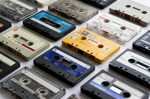 Kassette, Tape, Kassetter, Bånd, Musik
