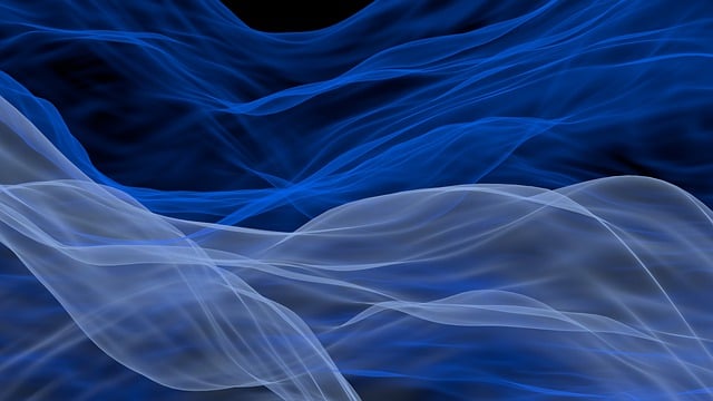Free abstract waves pattern illustration