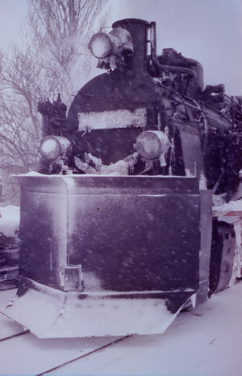 機関車 雪の冬 1978-79 - Pixabayの無料写真