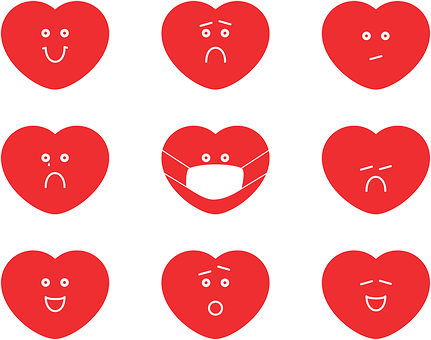 Uttrykk, Ansiktsuttrykk, Hjerte, Smil