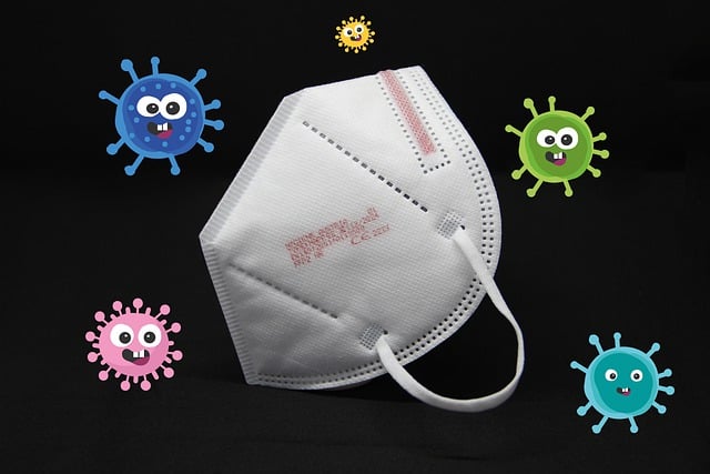Free face mask virus covid illustration