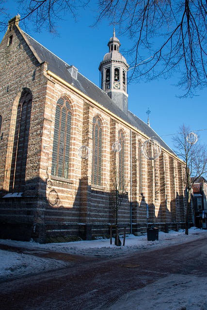 Free Winter Church photo and picture