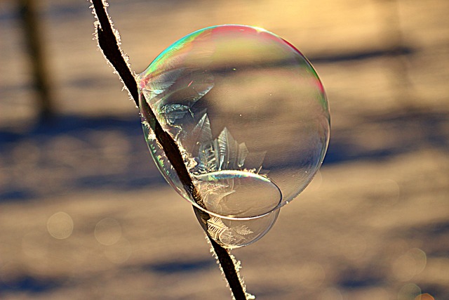 Free Soap Bubble Ice Bubble photo and picture