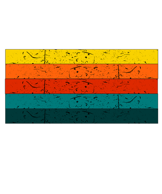 Download free HD stock image of Striped Sunset Free striped sunset grunge illustration