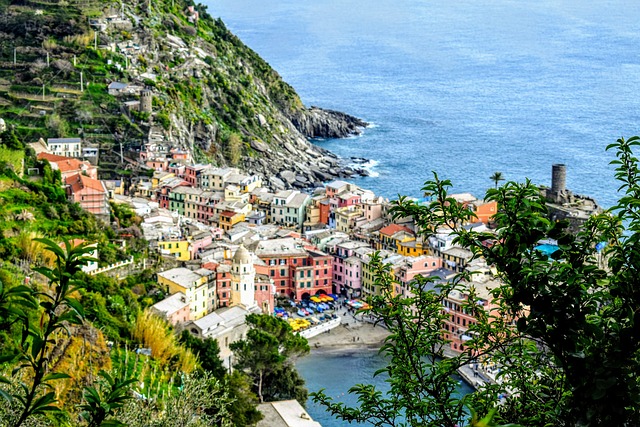 Italien, Cinque Terre, Vernazza
