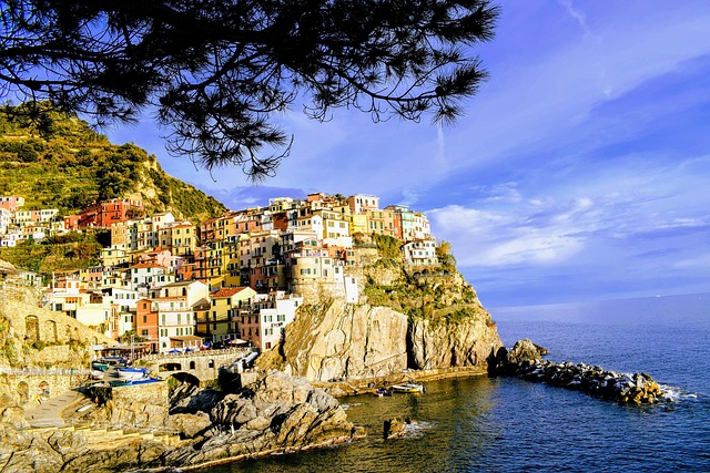 Italien, Vernazza, Liguri, Middelhavet