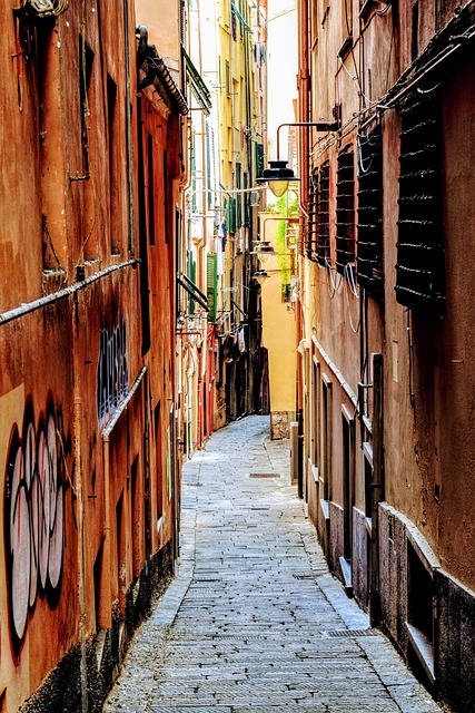 Genova, Italien, Liguri, By, Arkitektur