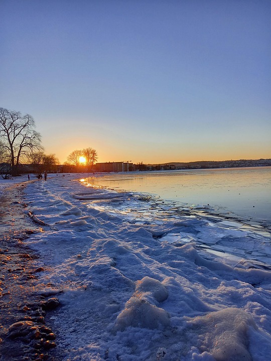 Sunset Vättern Jönköping - Free photo on Pixabay - Pixabay